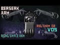 Berserk Metal Arm Basic Rig - Armason Simple P05 - Animation Simple NLA Rendereo Export .