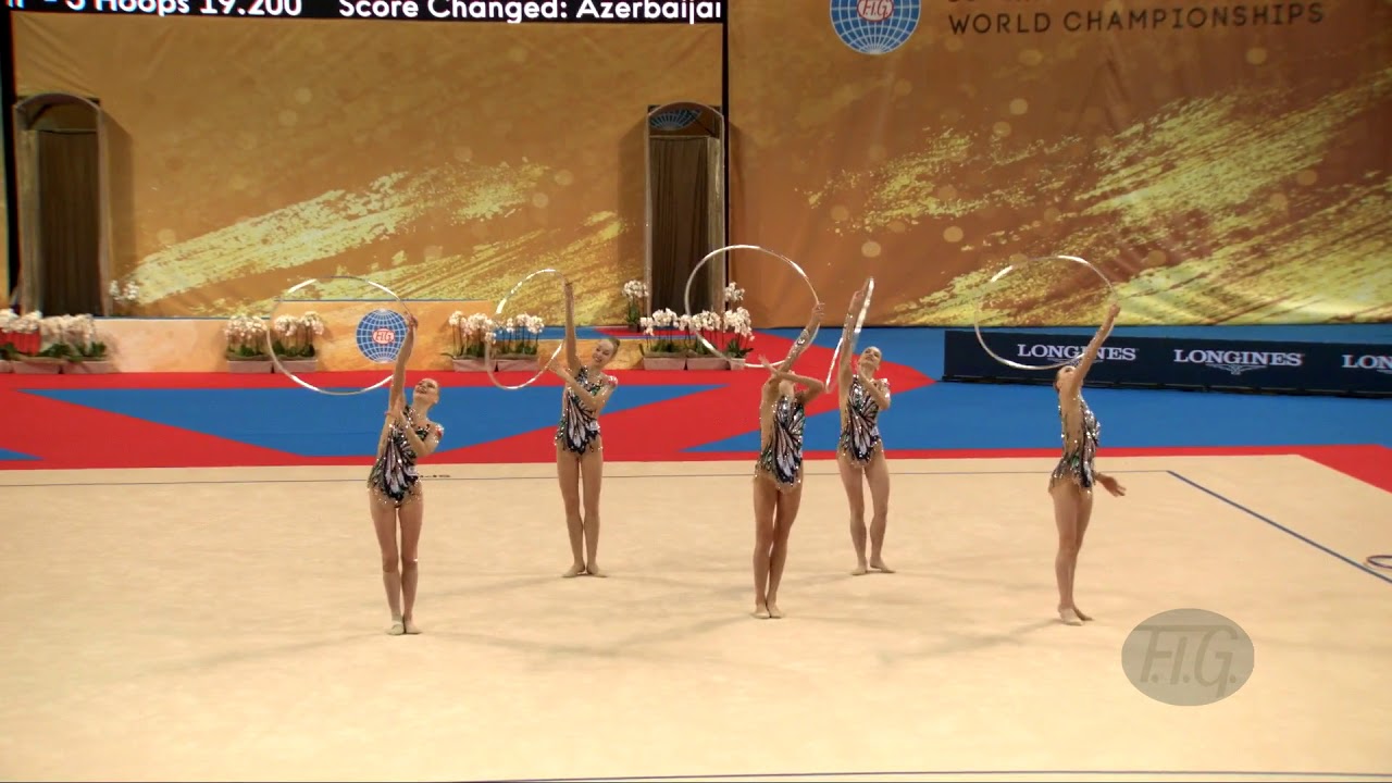 Belarus (BLR) - 2018 Rhythmic Worlds, Sofia (BUL) - Qualifications 5 Hoops