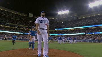 SF@LAD: Jansen strikes out Hundley to earn the save