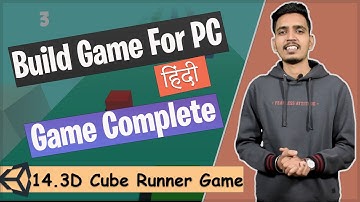 Building Game For Pc | 3D Cube Runner Game Tutorial 14