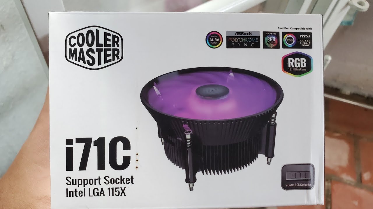 Unboxing Cooler Master i71C RGB - Part 