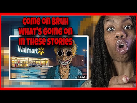 Reacting to 3 REALLY SCARY TRUE WALMART HORROR STORIES ANIMATED