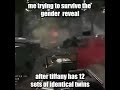 Trying to survive Tiffany&#39;s gender reveals | Battlefield V version