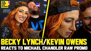 Becky Lynch Watches Michael Chandler's RAW Promo on Conor McGregor, Hilarity Ensues