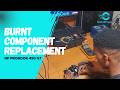 HOW TO REPLACE BURNT COMPONENT HP Probook 450 g7 #computerrepair #hplaptop