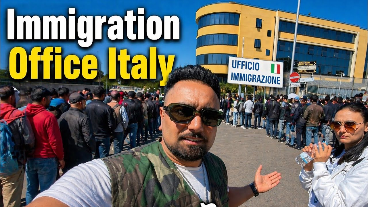 ⁣👉Italy Emigration Office 😥 | ਇਕੱਲੇ ਜਾਣਾ ਬਹੁਤ ਔਖਾ!😩Nagra Family vlog♥️