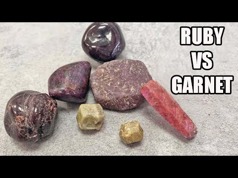 Video: Apakah garnet itu korundum?