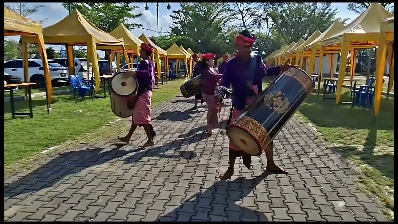 PERDANA‼️TABUH PENDATENG GENDANG BELEQ MUNGKUL GENY DI (UIN) MATARAM
