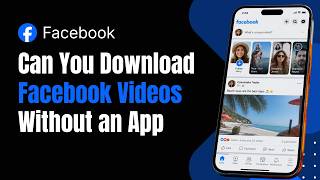 Как скачать видео с Facebook без сторонних приложений screenshot 2