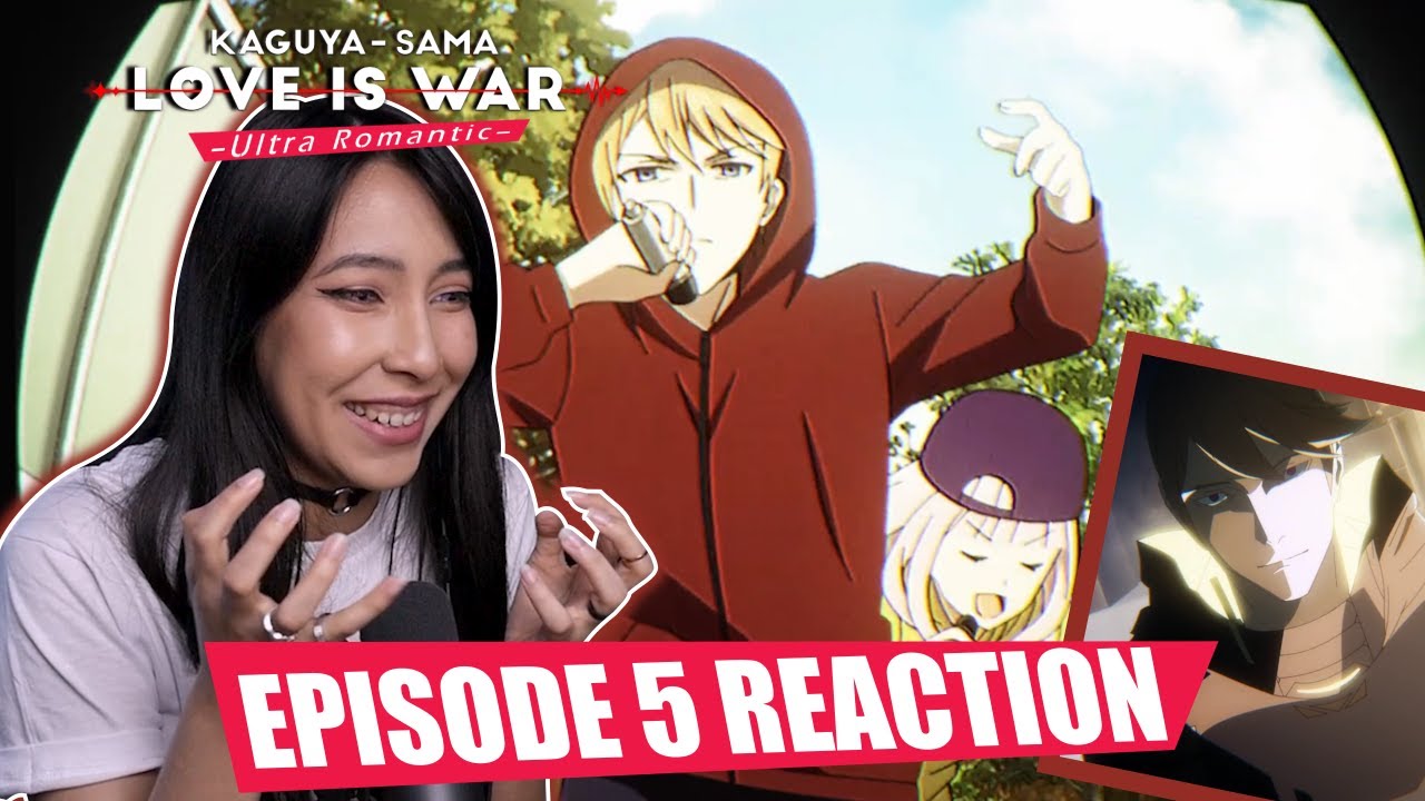 MY NONFICTION!!  Kaguya-sama: Love is War -Ultra Romantic- Episode 5  Reaction!! ENDING REACTION 
