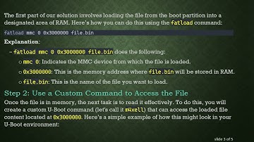 How to Efficiently Read Files in U-Boot