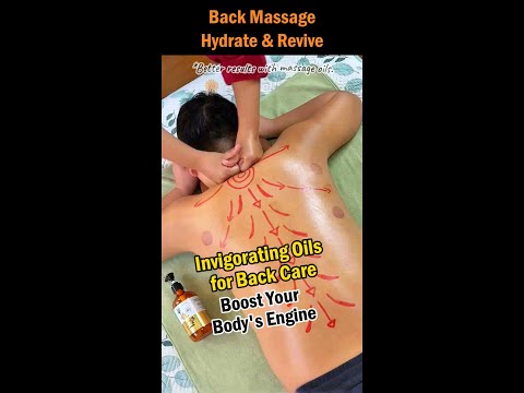 Back Massage: Hydrate & Revive