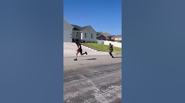 Part 2 of the Spouse challenge (wife chases husband and obliterates him).