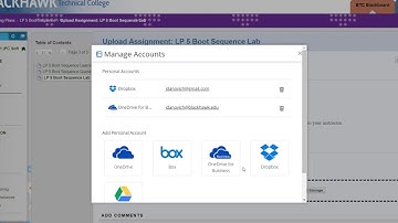 Upload from OneDrive to Blackboard | Blackhawk Technical College