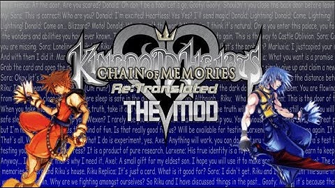 Kingdom Hearts Re:Chain of Memories || Re:Translated Mod Trailer