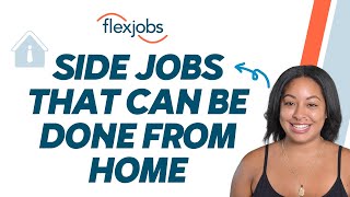 Side Jobs That Can Be Done From Home