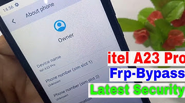 Itel A23 Pro 4g Frp bypass latest solutions 2022|itel Android 10 Google Account Bypass latest