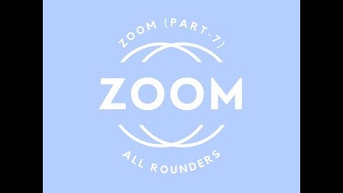 Zoom (Part-7) / How to sign in with google account in zoom
