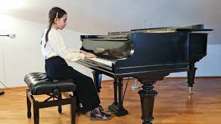 Gigue from Partita No. 1, BWV 825, J. S. Bach | Maria Timingeriu (10 y.o.)