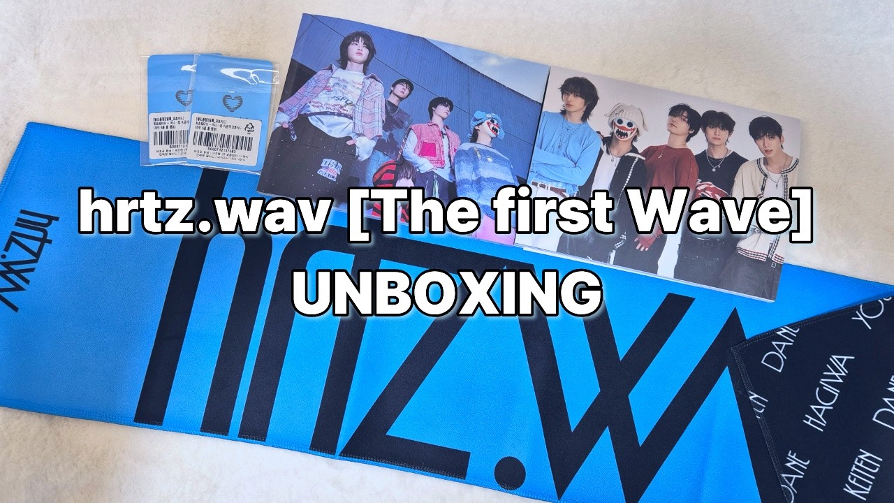 hrtz.wav 直筆サイン ポラ ヨンジュン リアン デイン ケイテン ハギワ UNBOXING] hrtz.wav 1st mini [The First Wave] all version📦 | EVENT
