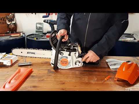 New Chainsaw STIHL MS 181 Unboxing