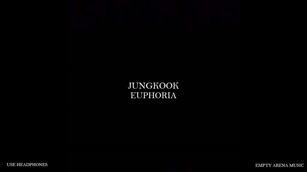 Jungkook - Euphoria [Empty arena + rain]