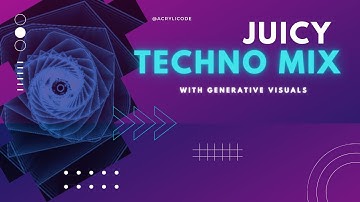 New Techno Mix 3 Hours with Generative Animations |  MR94