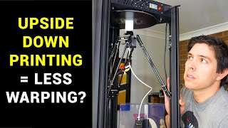 Can 3D printing upside down help reduce warping?