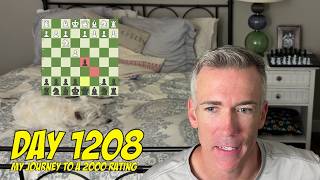 Day 1,208: Playing chess every day until I reach a 2000 rating