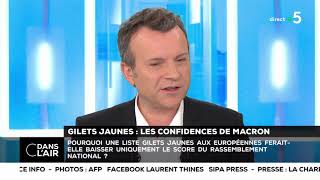 Gilets jaunes : les confidences de Macron #cdanslair 02.02.2019