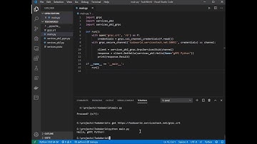 ServiceStack Python Google protoc generated GrpcServicesStub TodoWorld Example