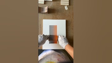 Two Tone Moire Print