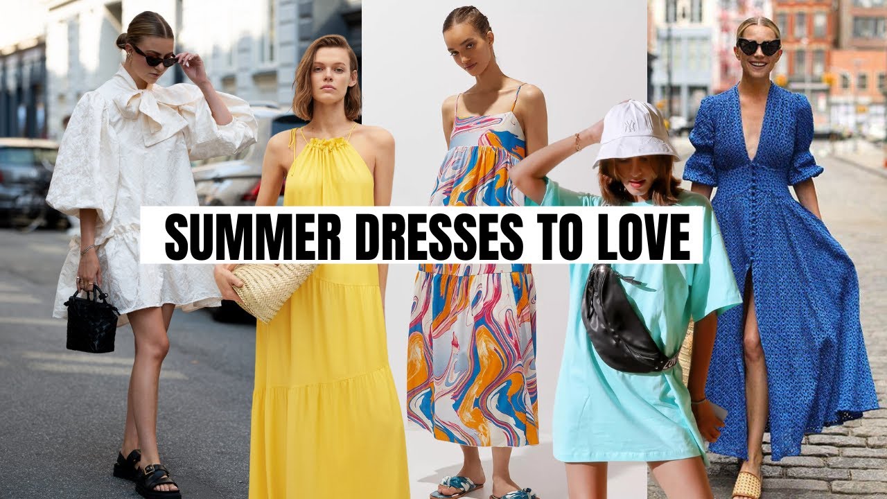 New Summer Dresses & How To Wear Them - Fashion Trends 2021 - YouTube