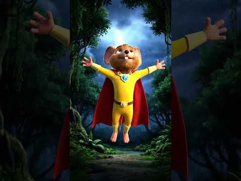 💦✨ 🌟 “The Little Super Hero of Hope🐭💖Friendship & Teamwork 🌳🌊👑🌿#shorts #yutubeshorts  #shortsfeed 💛