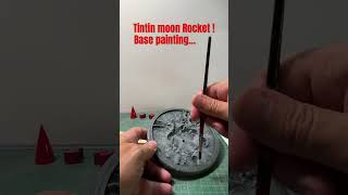 Wip of realistic Tintin moon rocket !  #3dprinting  #tintin #rocket  #impressão3d #space