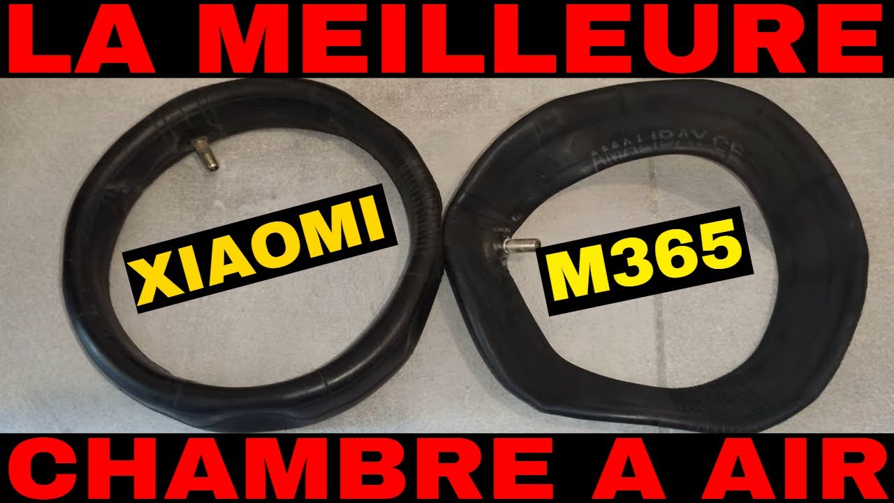 MOOVMOOV - Chambres à air 8 1/2 x2L avec Valve droite  Pour Trottinette  Xiaomi (M365 - Pro - Pro 2 - Essential - Light - 1S - Mi 3) et Wispeed  (T850 - T855) - Qualité et épaisseur Parfaite. : : Sports et  Loisirs