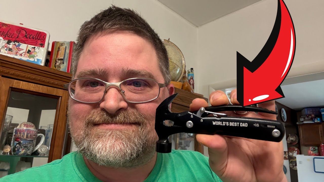 Compact 12 IN 1 Multitool Hammer: All-in-One Tool for DIY Tasks