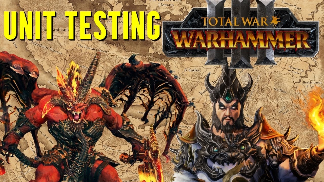 Download UNIT TESTING | CATHAY & KHORNE - Total War Warhammer 3