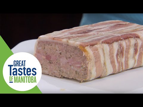 Video: Meat Terrine Na May Atay, Bacon At Pistachios
