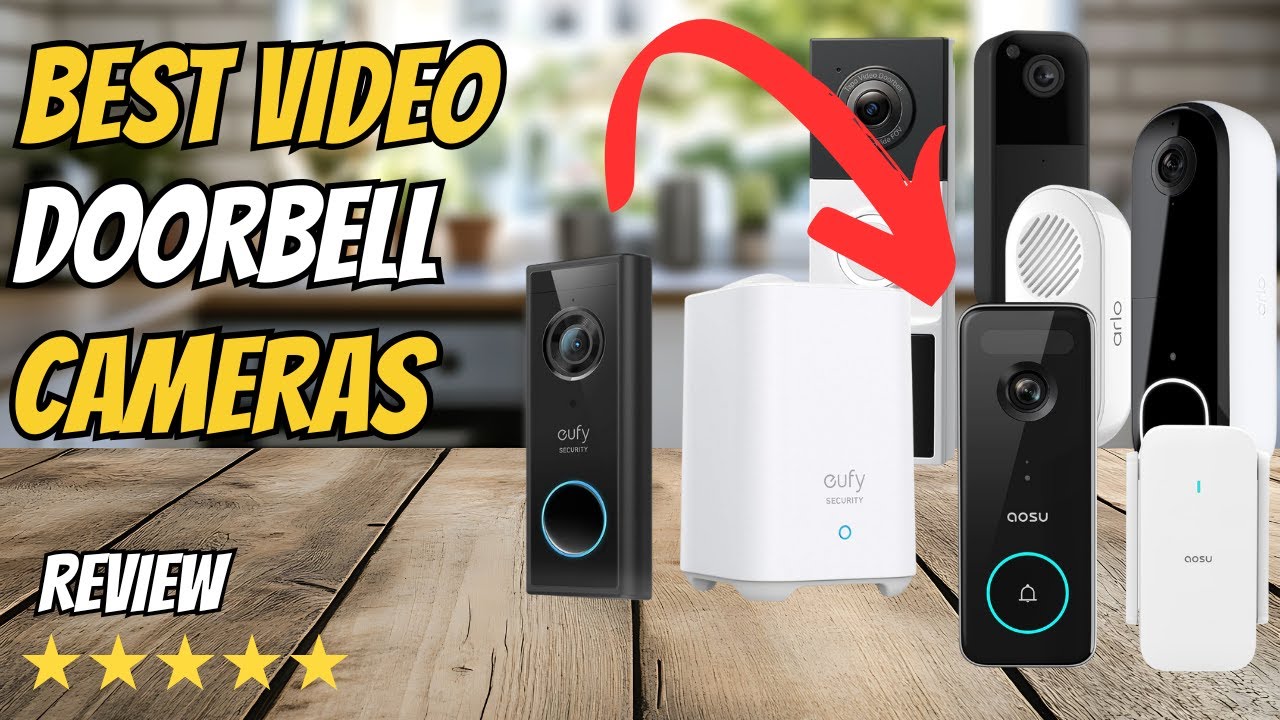 Top 5 Best Video Doorbell Cameras 2026 | Smart, Secure & Budget Friendly Picks!