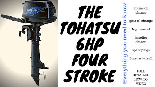 2006 Tohatsu 6hp detailed serviceEverything you need to know!