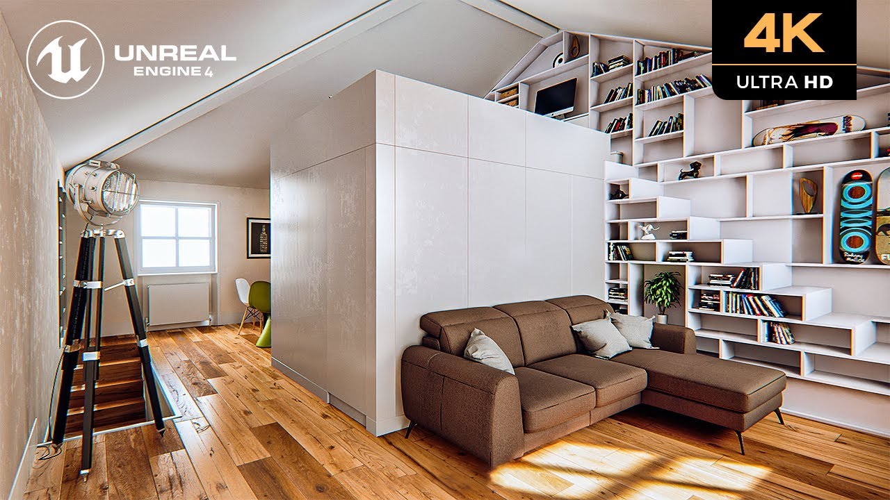 Unreal Engine 4 - Loft in London Demo 8 Years Later - Virtual Tour ...