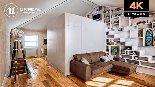 Unreal Engine 4 - Loft in London Demo 8 Years Later - Virtual Tour - RTX 3080 [4K]