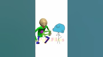 Baldi and Gumball Solve Math?? #baldisbasics #baldisbasics #animation  #tawog #gumball #nostalgia