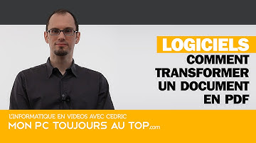 Comment imprimer un document en PDF