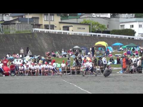 2017運動会(徒競走)惜しくも６位