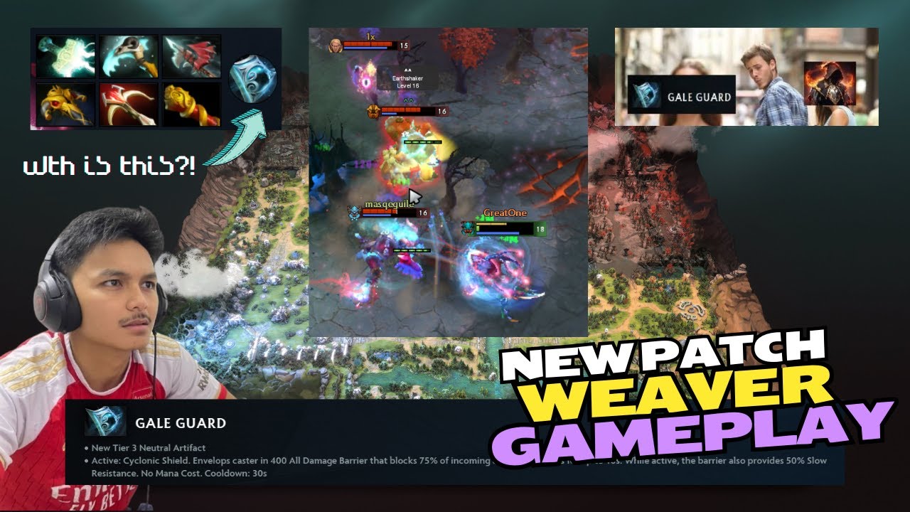 GALE GUARD MADE 1V5 POSSIBLE?! NEW ITEMS ARE IMBA! Weaver Gameplay - 20 February