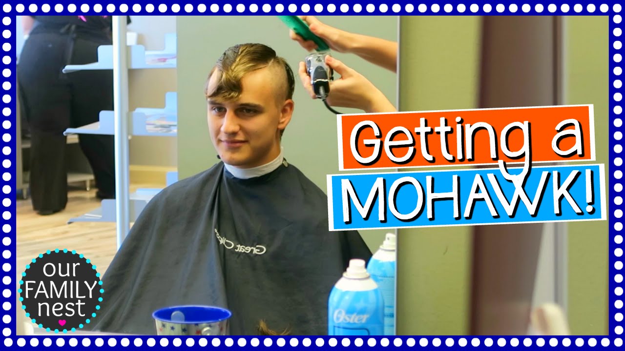 HE GOT A MOHAWK AND IS LEAVING US!