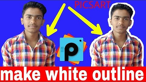 how to make white outline thumbnail photo or images || like TECHNICAL GURUJI || [ hindi me ]