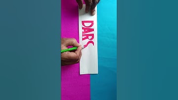 DARSHIL#name#easy#viral#reels#cute#ff#facts#fyp#fun#funny#trend#shorts#craft#video#art#drawing#diy#t